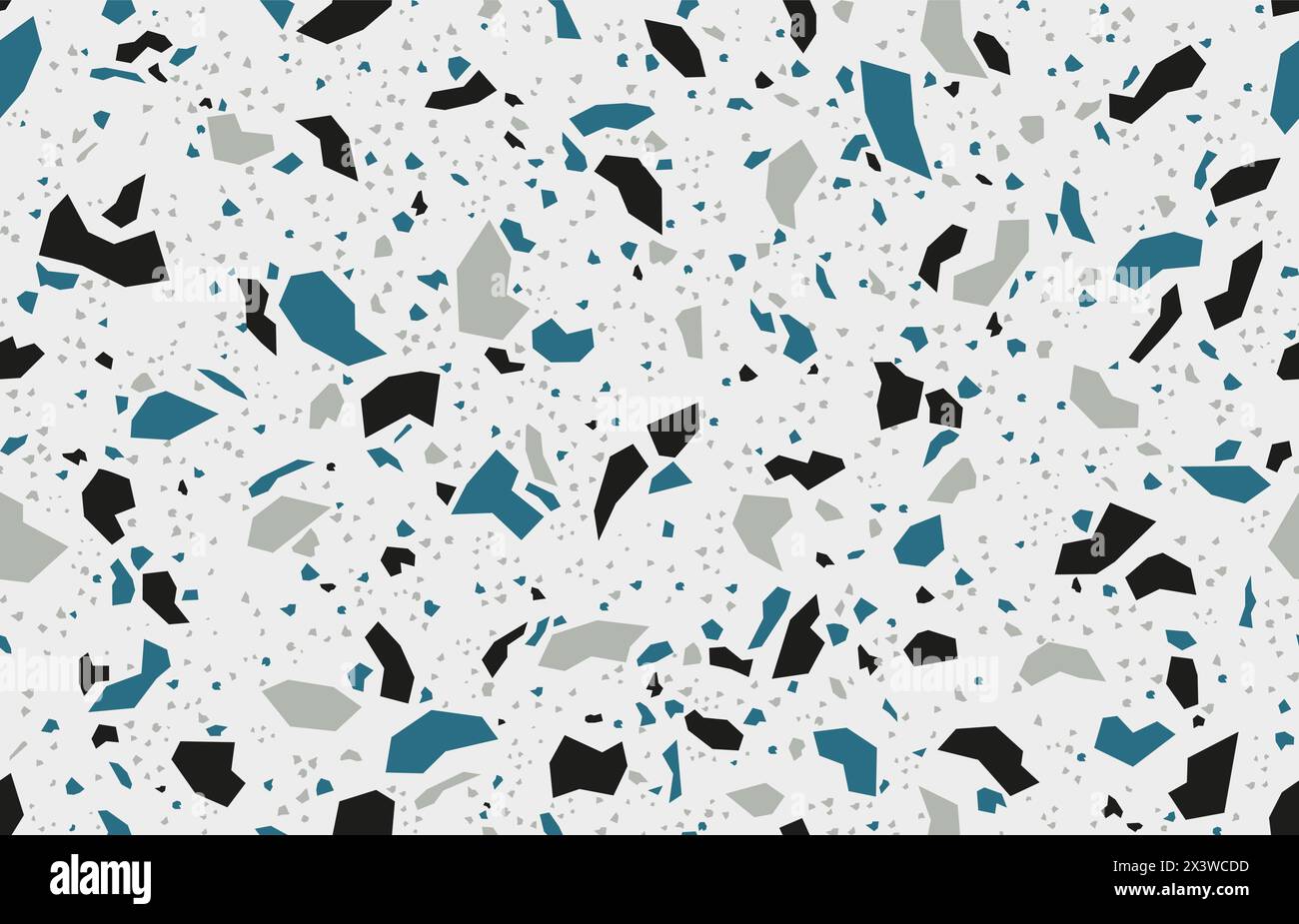 Stone terrazzo mosaic tile pattern with marble floor texture background ...