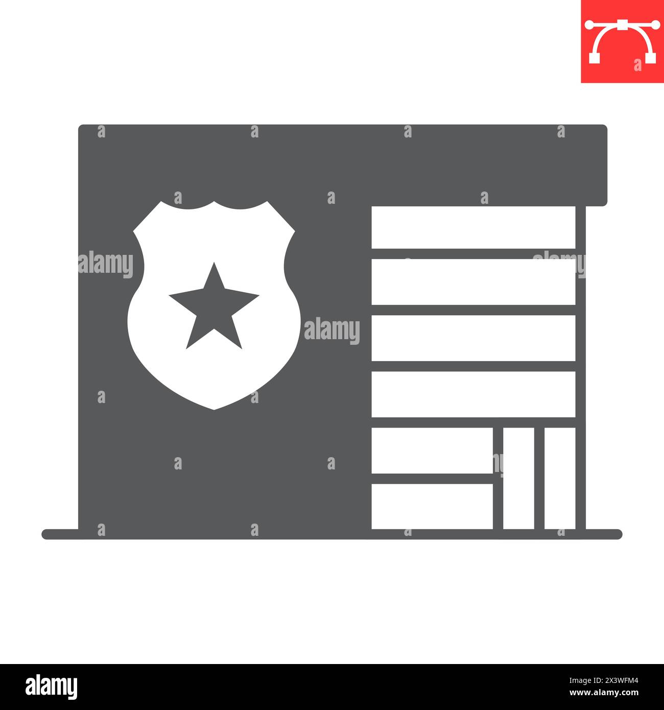 Police department headquarters cop Stock Vector Images - Alamy