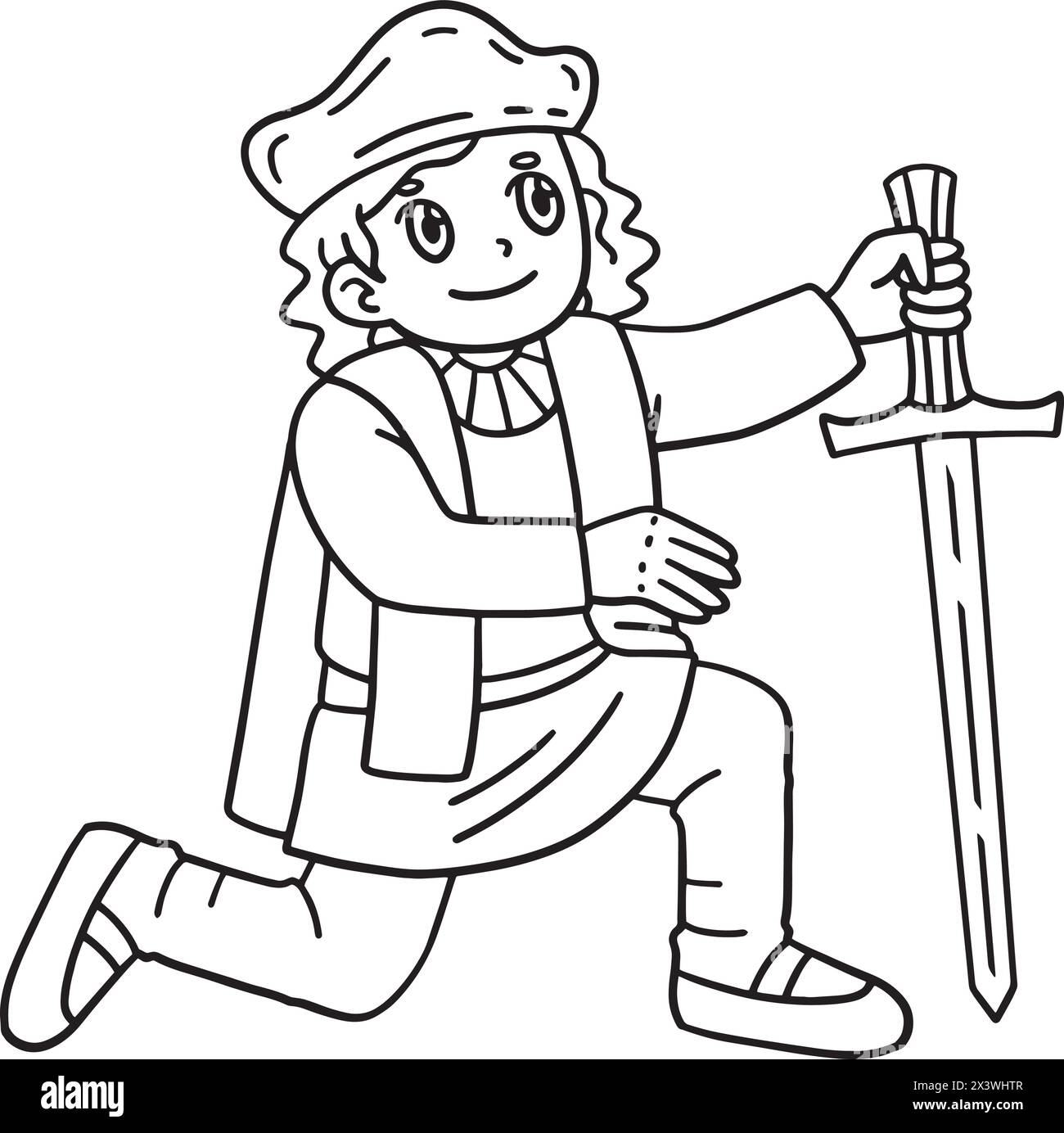 Indigenous kneeling Stock Vector Images Alamy