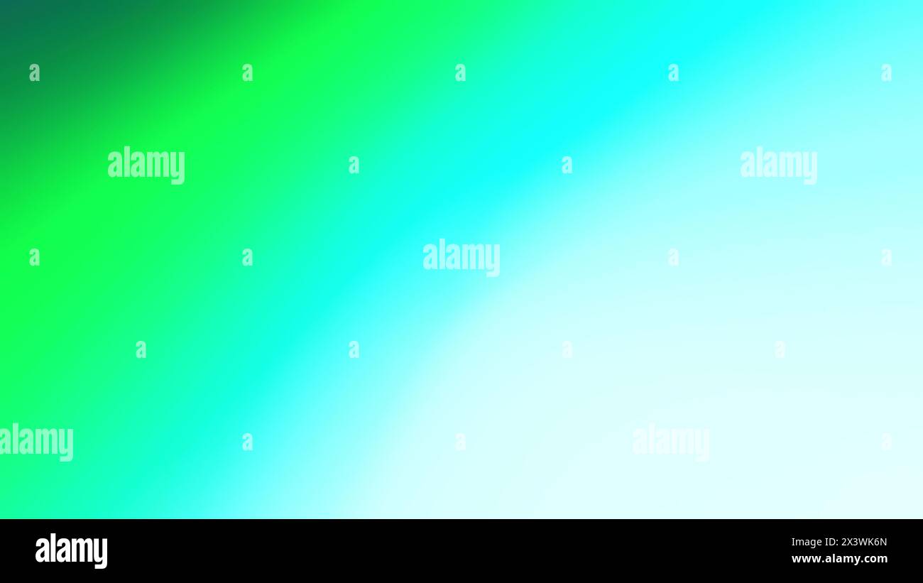 Green, cyan and blue colors spectrum blurred gradient animation. Soft ...