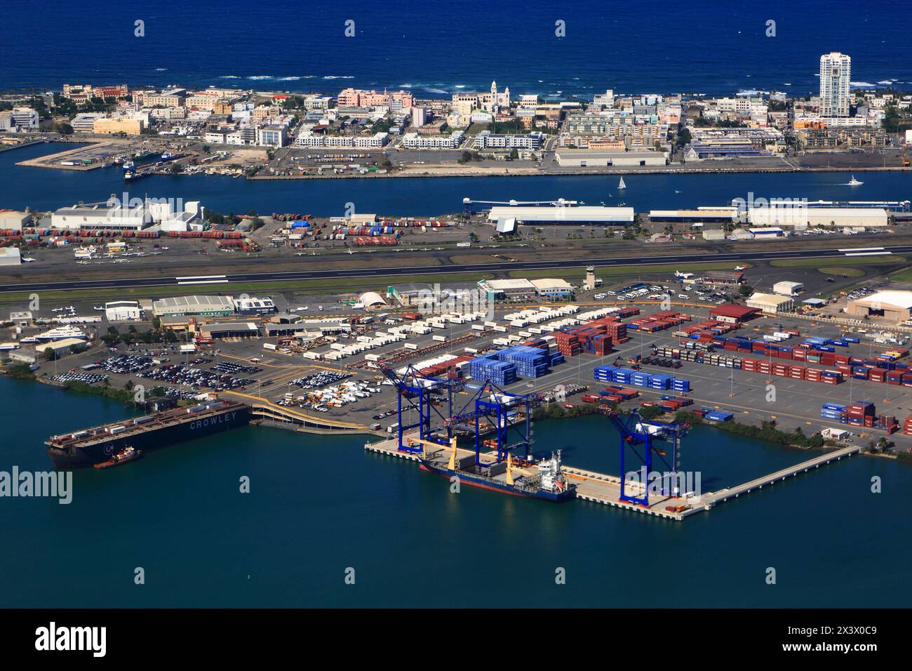 Aerial san juan puerto rico hi-res stock photography and images - Alamy