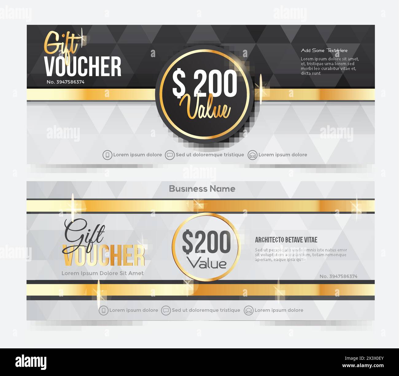 Gift Voucher Template, gift voucher certificate coupon design template