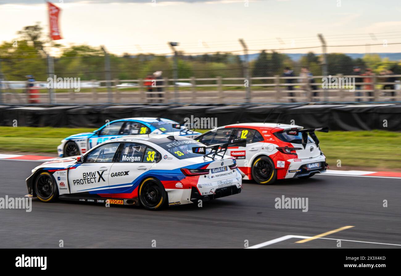 Adam Morgan 3 Team BMW Rob Huff 12 Toyota gazoo Racing And Jake Hill 24 ...