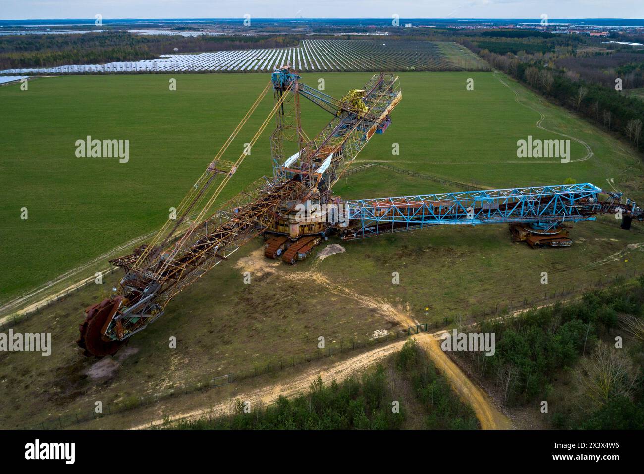 Europe, Germany. Schipkau, Bagger 258 Stock Photo - Alamy