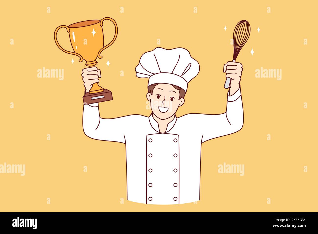 Culinary competition Stock Vector Images - Alamy