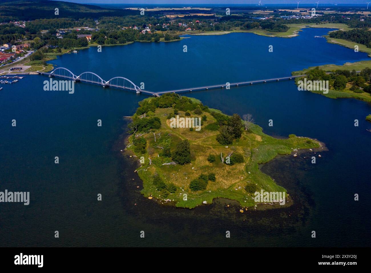 Europe, Scandinavia, Sweden.. Soelvesborg. Longest pedestrian and cycle ...