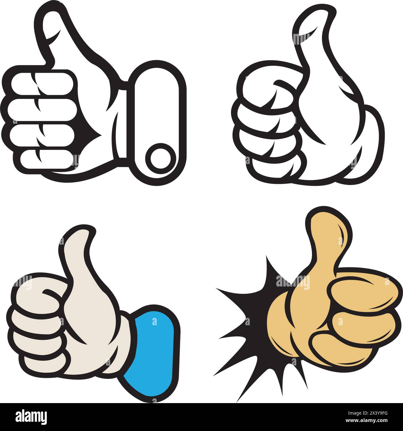 Like thumb icon logo, vector design illustration Stock Vector