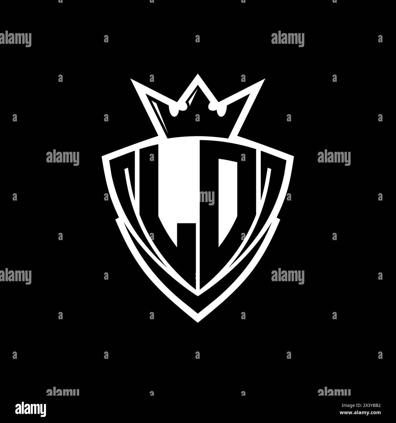 Letter ld logo hires stock photography and images Alamy