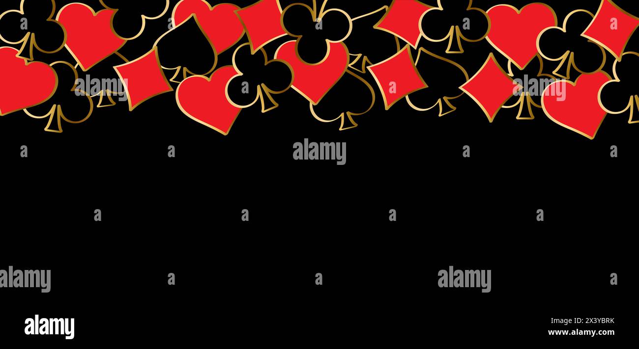 Cartoon ace, king, queen, jack. Cards game spades. Queen, King, Heart ...