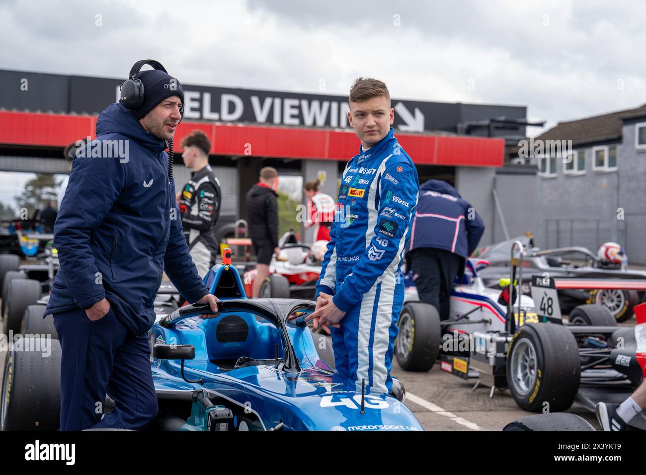 Martin Molnar 24 Virtuosi Racing Qualifying at Donington Park, Derby ...