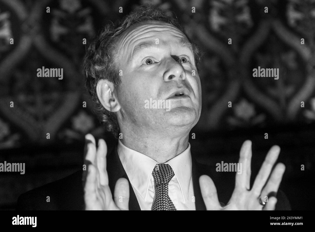 Martin McGuinness, politician who was a member of Sinn Fein, the political wing of the Irish Republican Party photographed at Westminster in the year 2000 Stock Photo