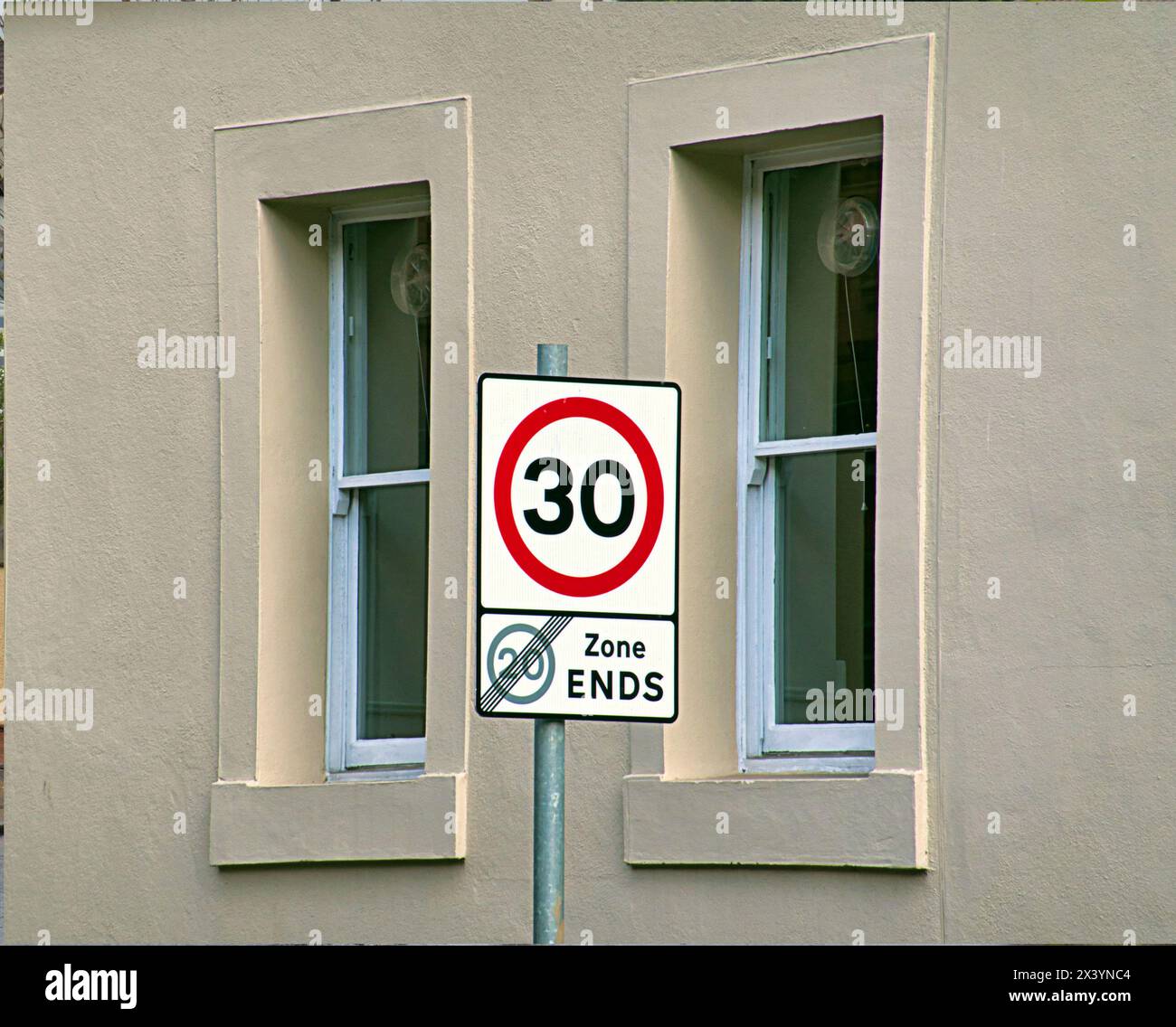 Glasgow, Scotland, UK. 29th April, 2024: Roads set to have speed limit set to 20mph in the city due to a recent spike in deaths roads to reduced to create safer streets. Credit Gerard Ferry /Alamy Live News Stock Photo