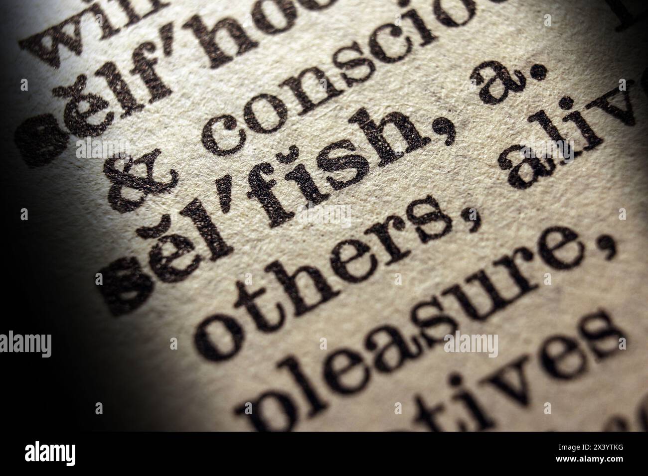 Selfish person hi-res stock photography and images - Alamy