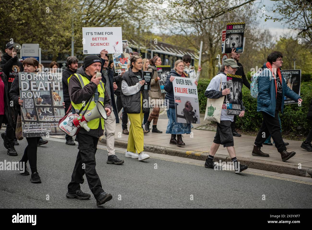 World Day for Animals in Laboratories March and Rally 2024, Liverpool ...