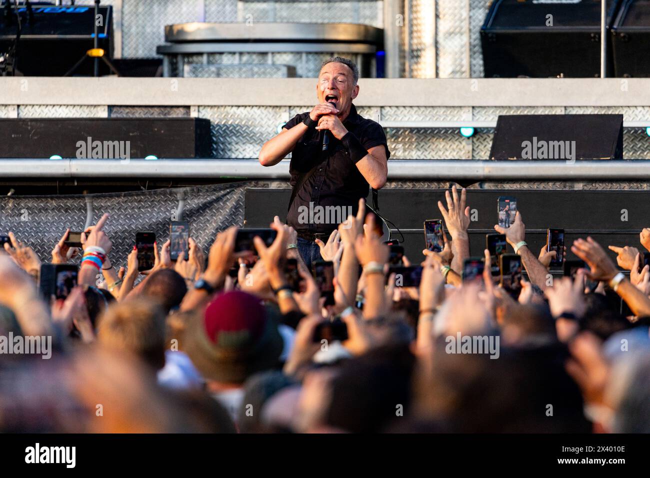 Monza, Italy. 25th July, 2023. Bruce Springsteen performs live at Autodromo di Monza, Italy, on July 25 2023 Credit: NurPhoto SRL/Alamy Live News Stock Photo