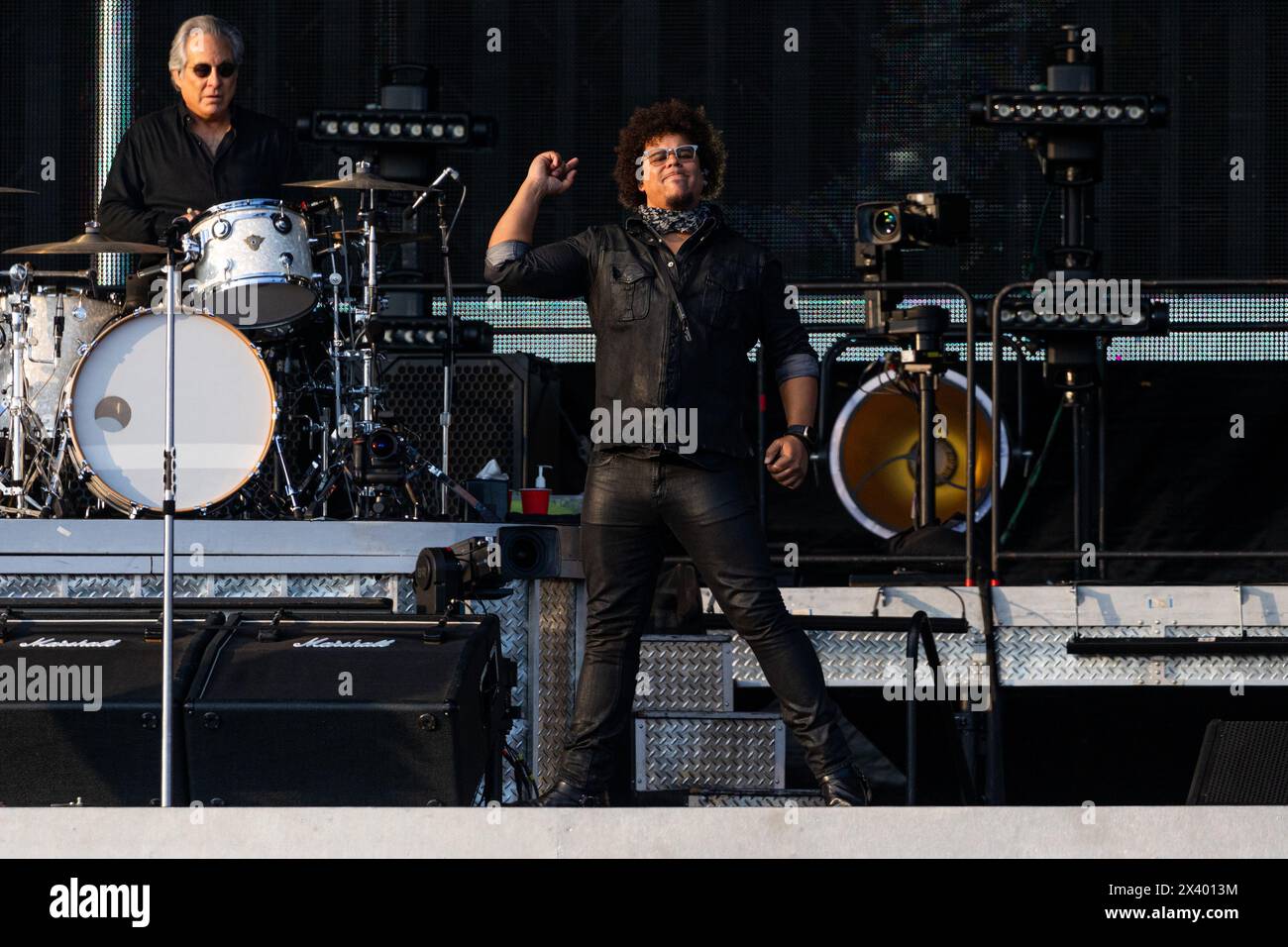 Monza, Italy. 25th July, 2023. Jake Clemons of E Street band Bruce during the Springsteen performs live at Autodromo di Monza, Italy, on July 25 2023 Credit: NurPhoto SRL/Alamy Live News Stock Photo