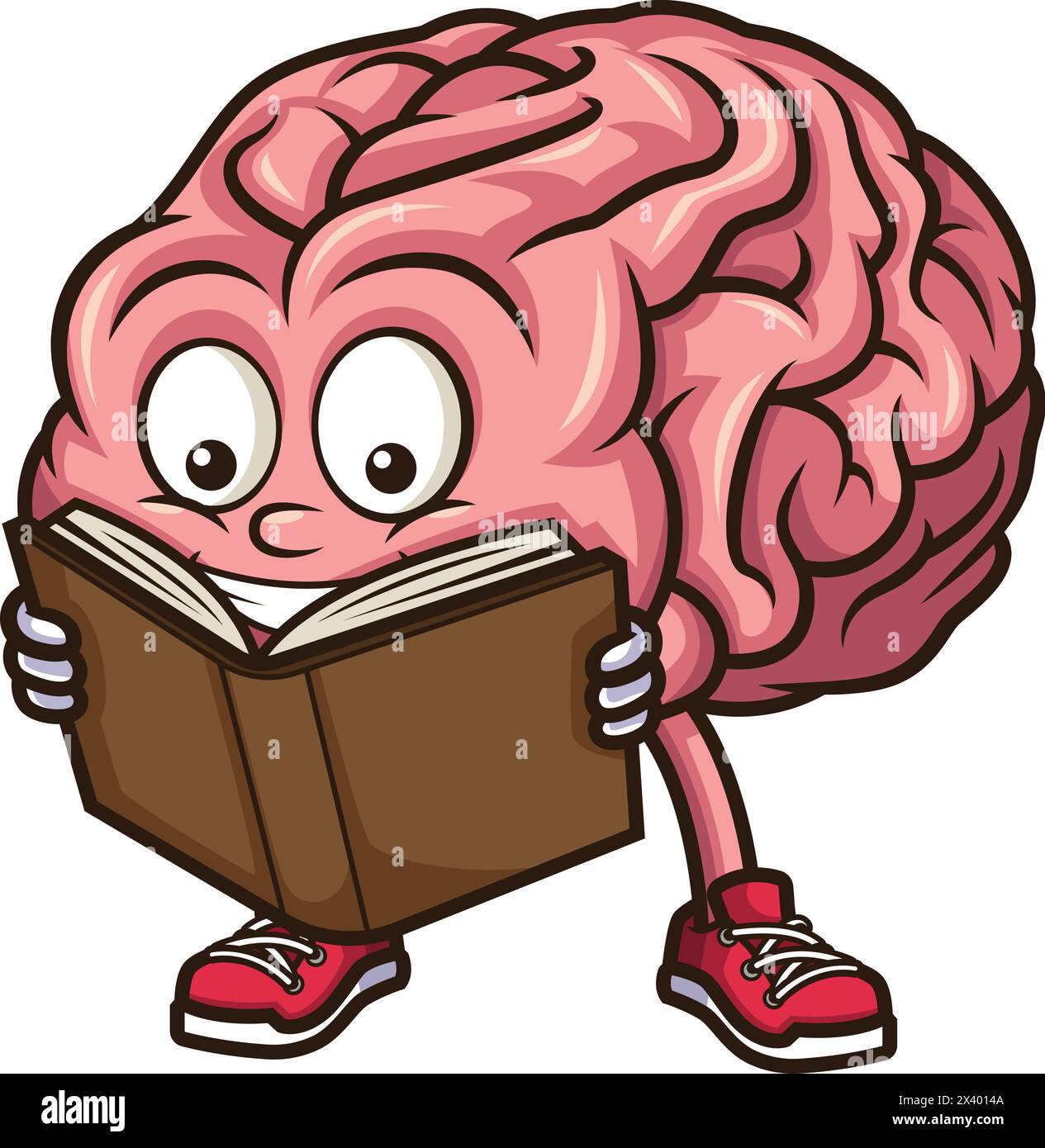Brain character hi-res stock photography and images - Alamy