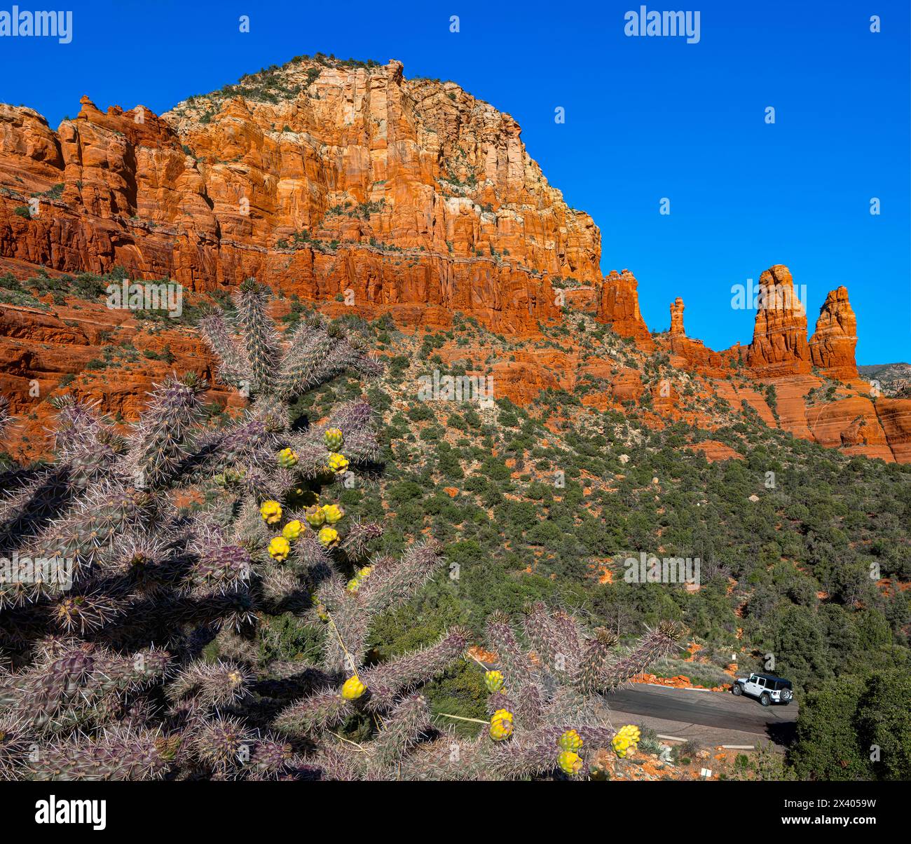 Mammoth Rock. View from Chapel of the Holy Cross. Sedona, Arizona, USA ...