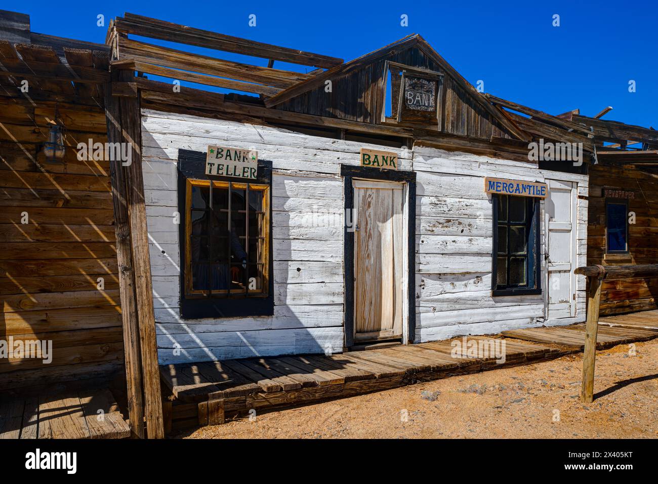 Chloride Historical Society Museum.  Chloride,  Arizona, USA Stock Photo