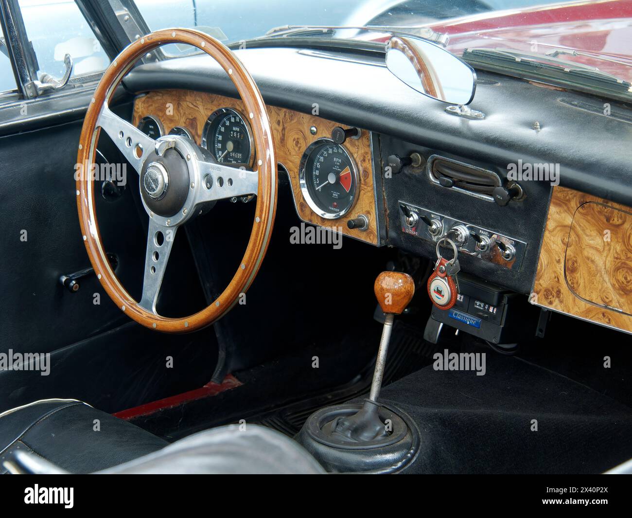 Austin Healey 3000 MK3 vintage car, Europe Stock Photo