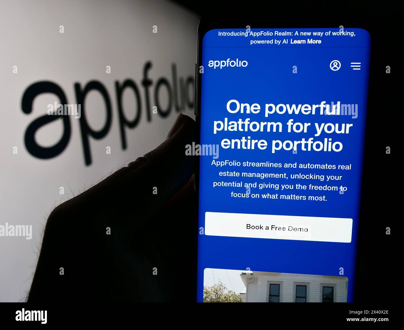 Appfolio logo hires stock photography and images Alamy