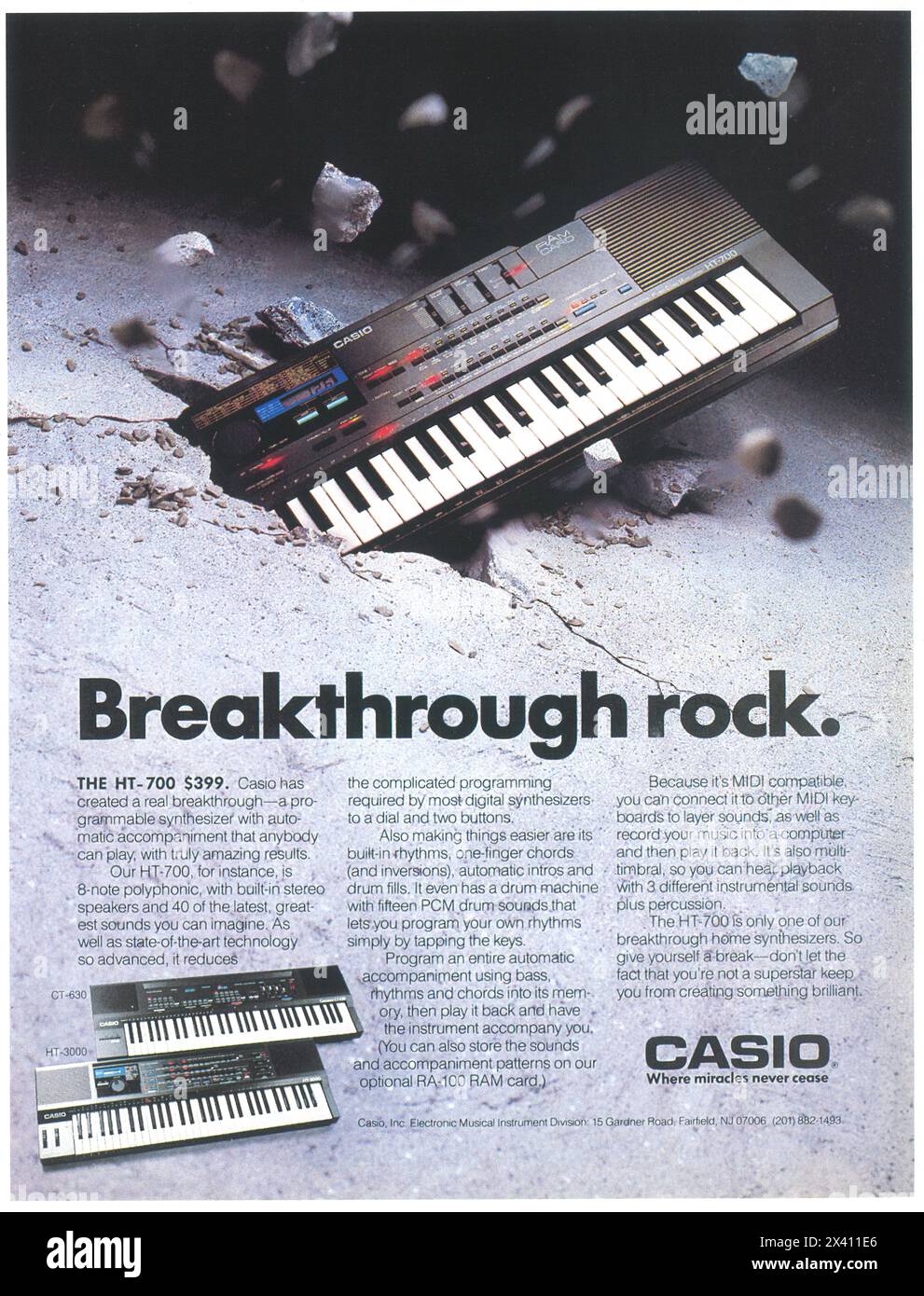 Casio keyboard 1980s deals