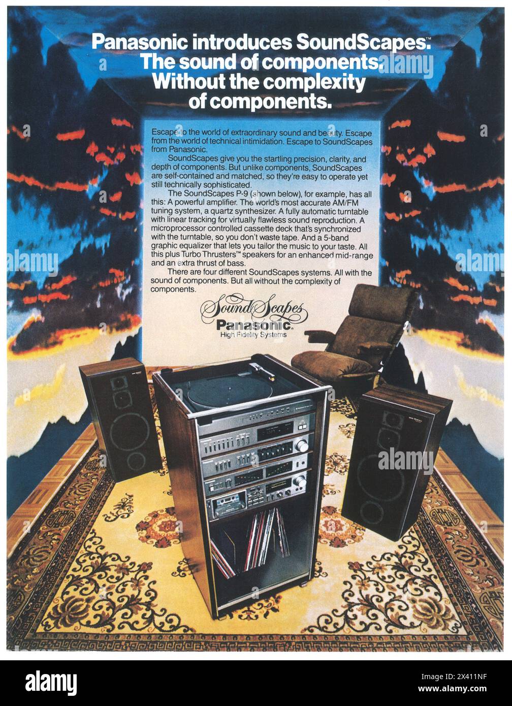 Panasonic audio system Cut Out Stock Images & Pictures - Alamy