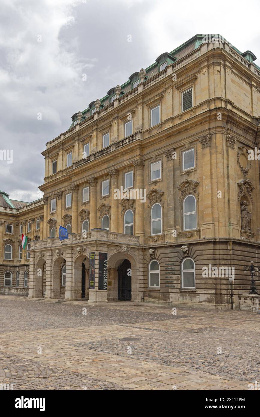 Budapest, Hungary - July 31, 2022: National Library Historic Building ...