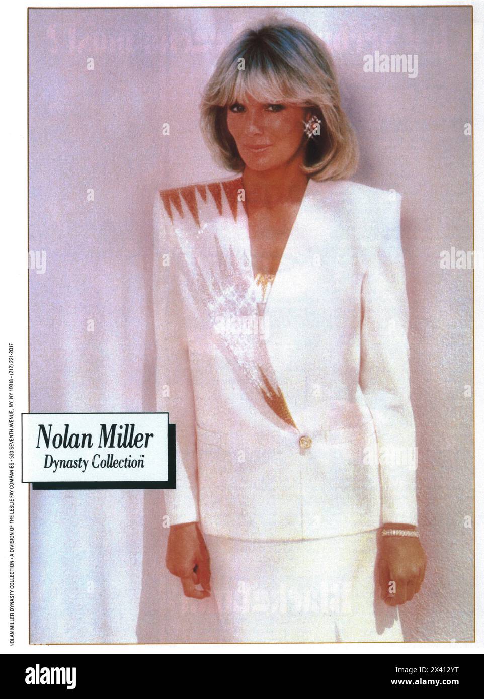 Nolan miller dynasty Cut Out Stock Images Pictures Alamy