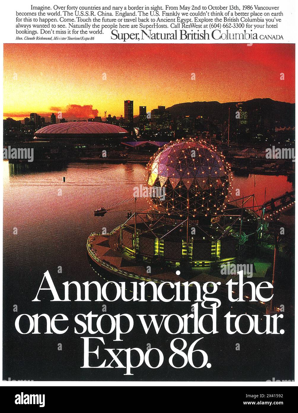 Expo 86 Cut Out Stock Images & Pictures Alamy