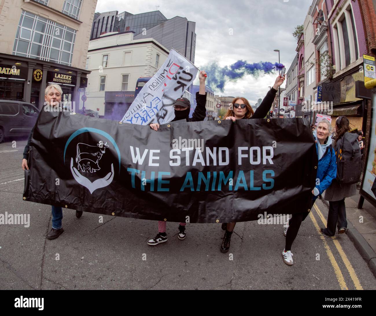 World Day for Animals in Laboratories March and Rally 2024, Liverpool ...