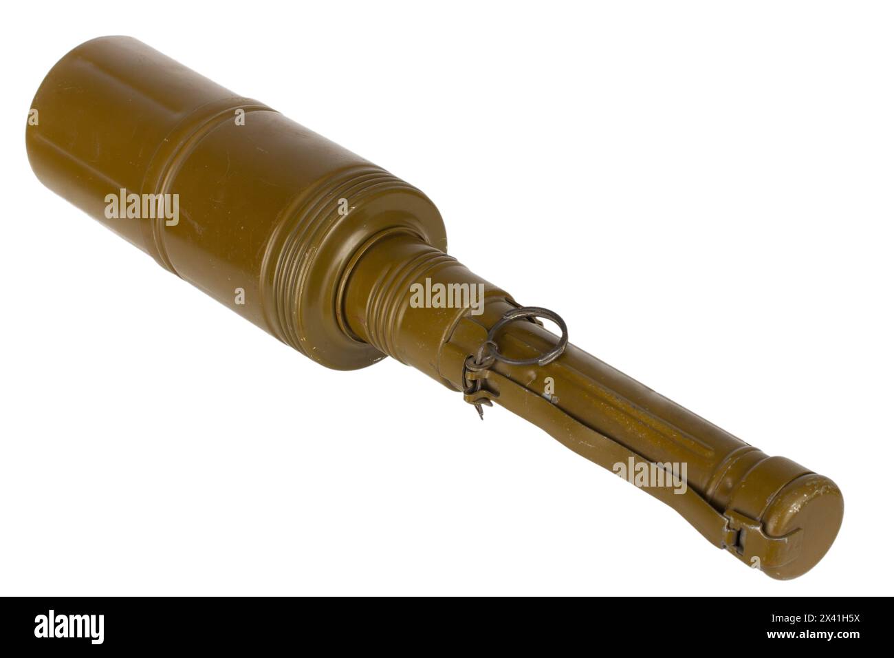 RKG-3 Soviet anti-tank handheld shaped-charge grenade. Isolated on ...