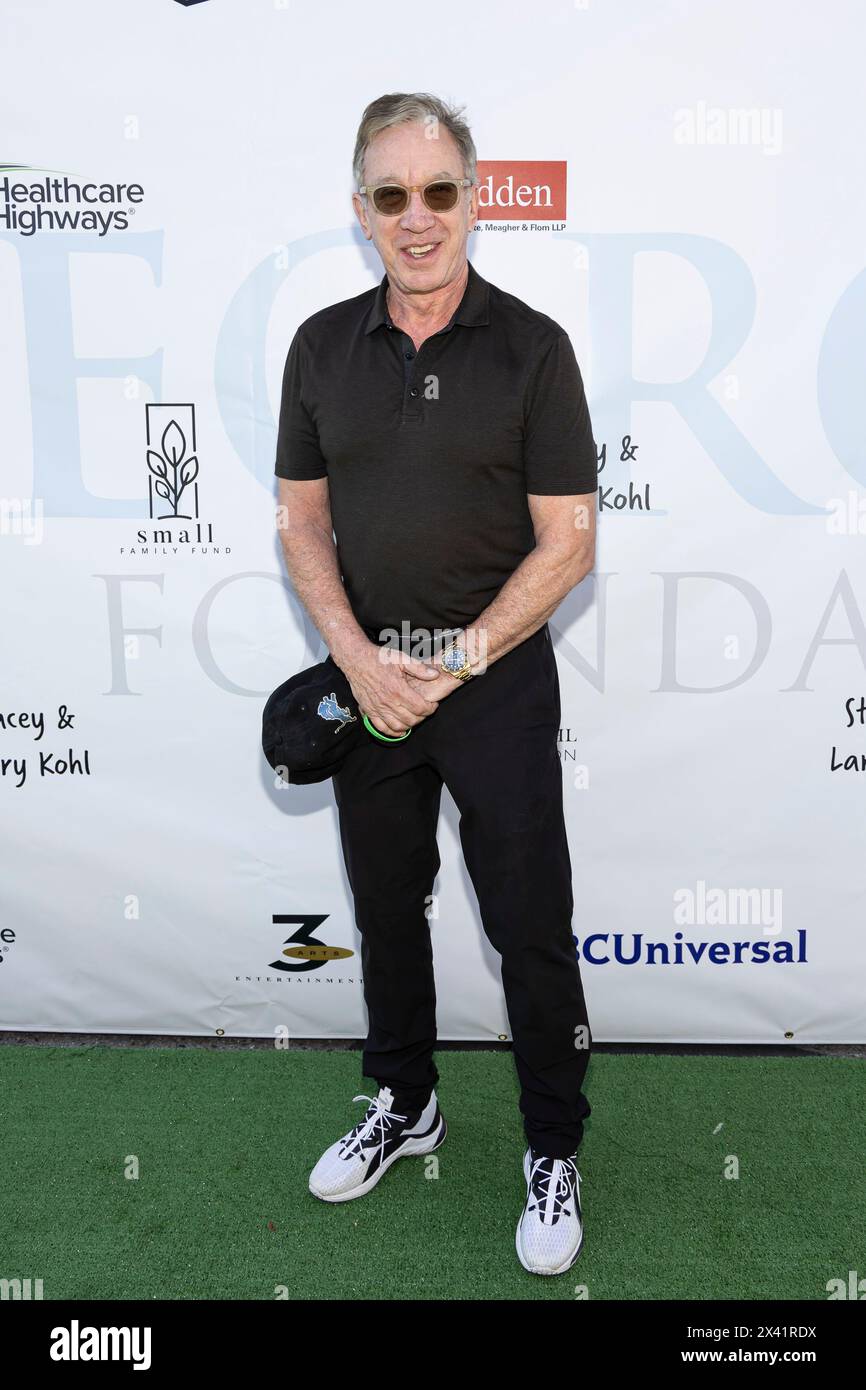 Toluca Lake, USA. 29th Apr, 2024. Tim Allen attends the green carpet arrivals of The George Lopez Foundation 17th Annual Celebrity Golf Classic at the Lakeside Country Club in Toluca Lake, CA on April 29, 2024. (Photo by Corine Solberg/SipaUSA) Credit: Sipa USA/Alamy Live News Stock Photo