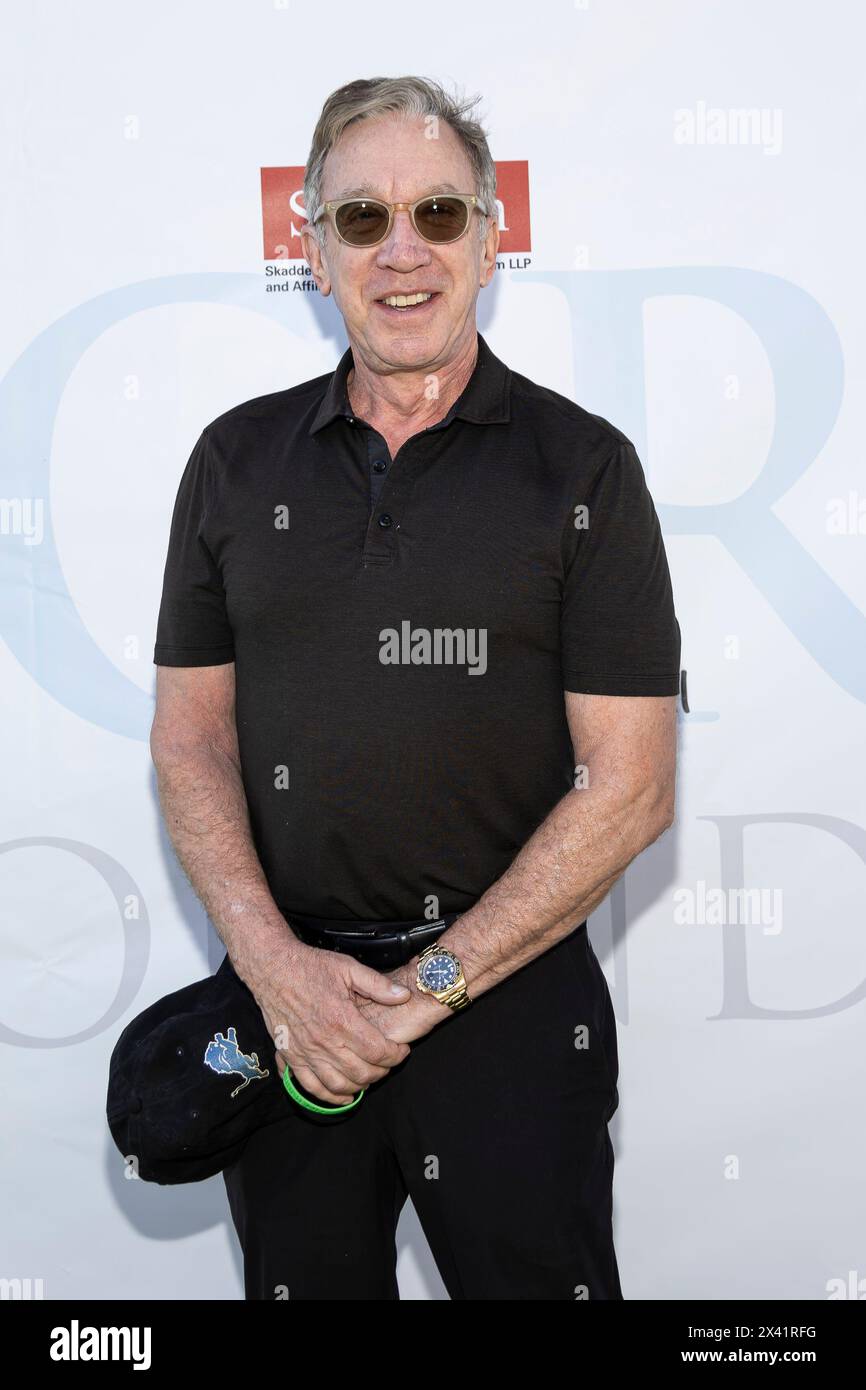 Toluca Lake, USA. 29th Apr, 2024. Tim Allen attends the green carpet arrivals of The George Lopez Foundation 17th Annual Celebrity Golf Classic at the Lakeside Country Club in Toluca Lake, CA on April 29, 2024. (Photo by Corine Solberg/SipaUSA) Credit: Sipa USA/Alamy Live News Stock Photo