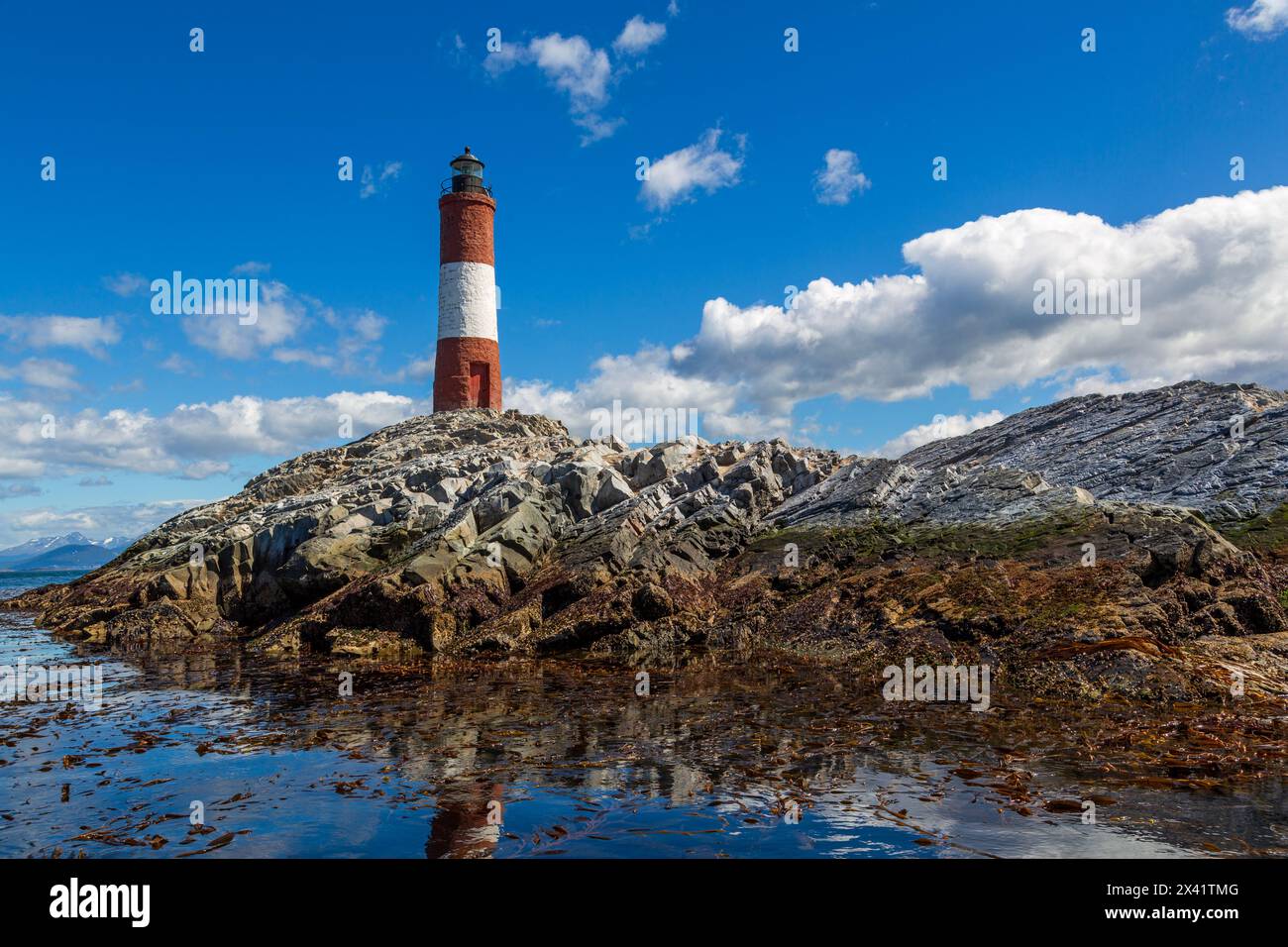 Les Eclaireurs Lighthouse Ushuaia Tierra Del Fuego Argentina South Les Eclaireurs Lighthouse Ushuaia Tierra Del Fuego Argentina South