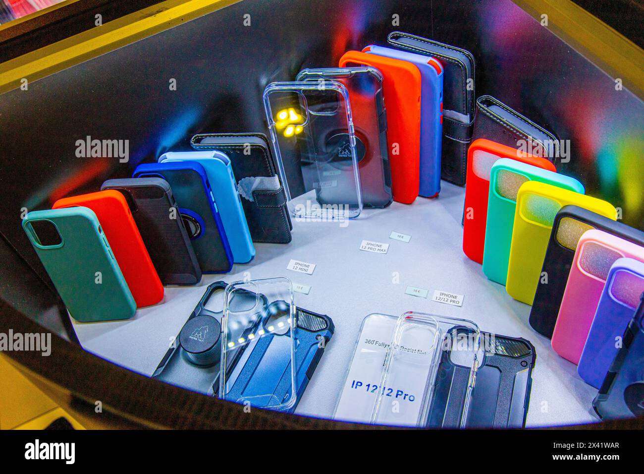 Phone cases Stock Photo