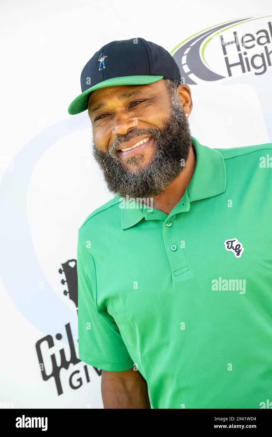 Los Angeles, USA. 29th Apr, 2024. Actor Anthony Anderson attends 17th George Lopez Celebrity Golf Classic at Lakeside Golf Club, Los Angeles, CA, April 29th, 2024 Credit: Eugene Powers/Alamy Live News Stock Photo