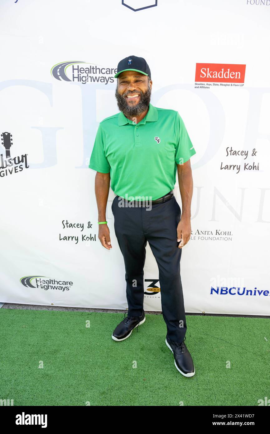 Los Angeles, USA. 29th Apr, 2024. Actor Anthony Anderson attends 17th George Lopez Celebrity Golf Classic at Lakeside Golf Club, Los Angeles, CA, April 29th, 2024 Credit: Eugene Powers/Alamy Live News Stock Photo