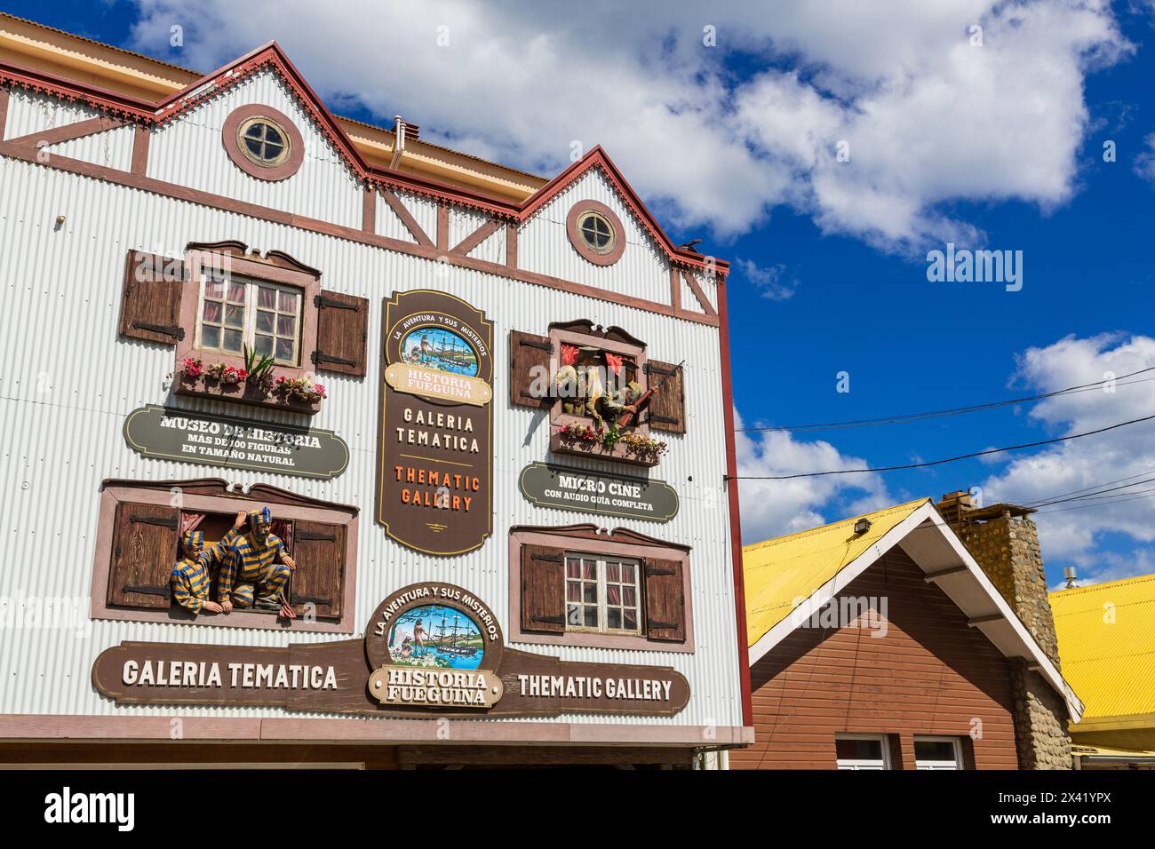 Thematic Gallery, Ushuaia, Tierra del Fuego, Argentina, South America Stock Photo