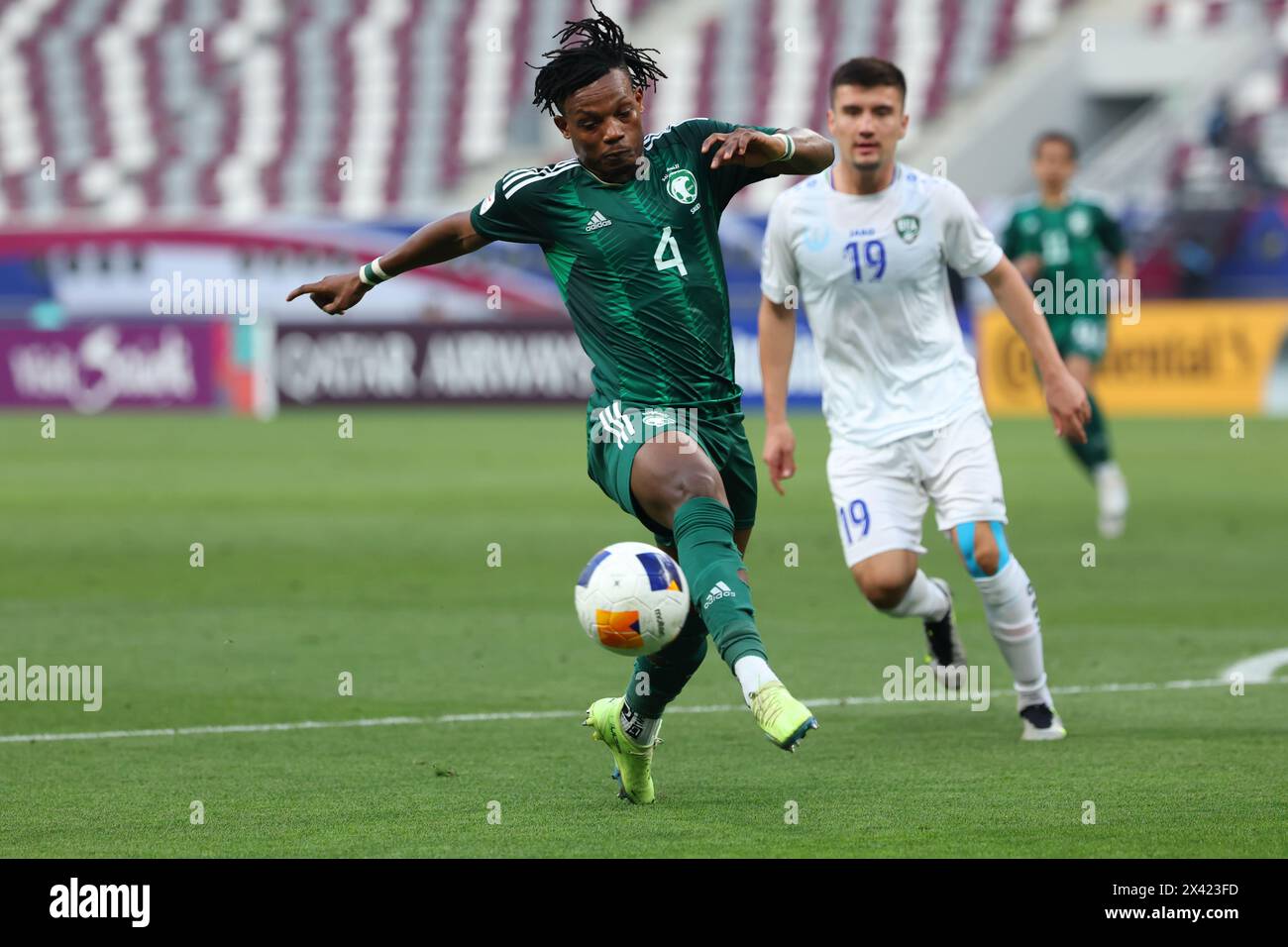 Doha, Qatar. 26th Apr, 2024. Rayan Hamed (KSA) Football/Soccer AFC