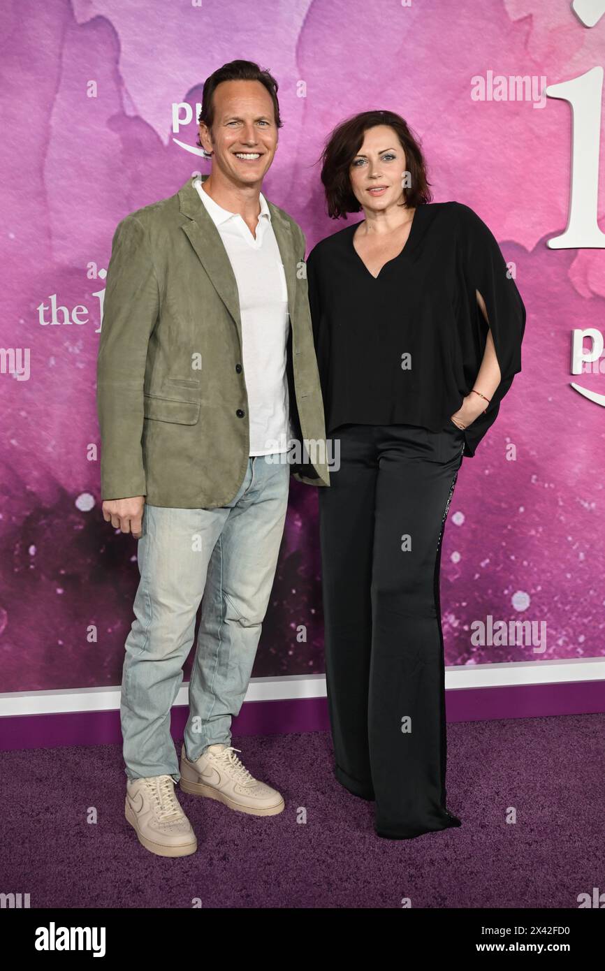 Patrick Wilson and Dagmara Dominczyk Stock Photo - Alamy