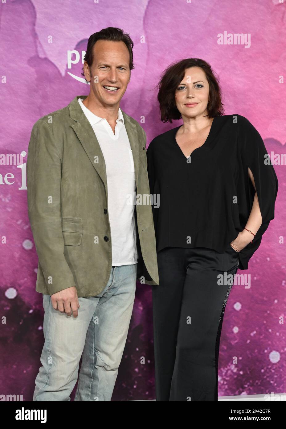 Patrick Wilson and Dagmara Dominczyk Stock Photo - Alamy