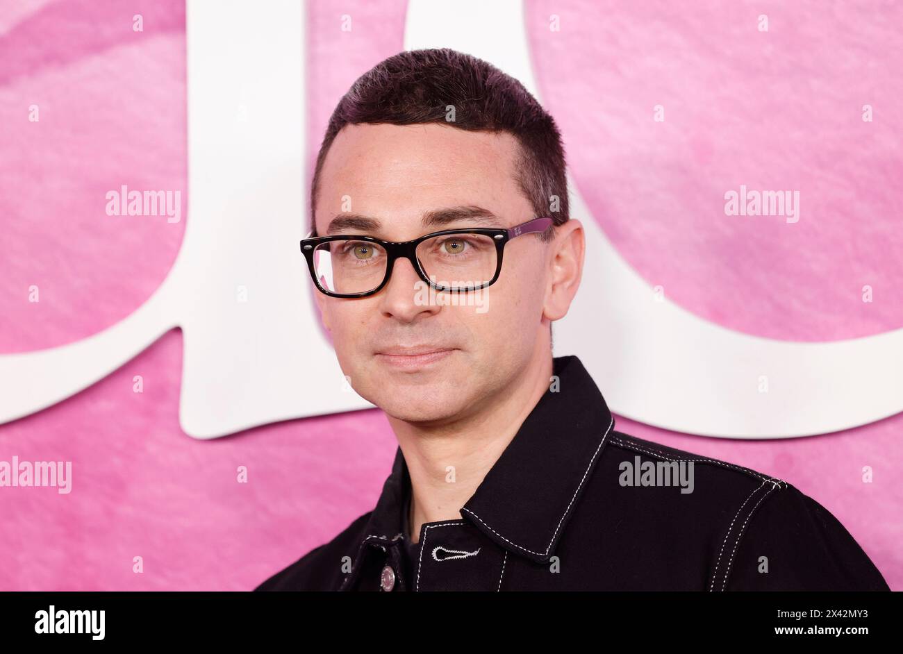 New York, United States. 29th Apr, 2024. Christian Siriano arrives on the red carpet at the Prime Video's 'The Idea Of You' New York premiere at Jazz at Lincoln Center on Monday, April 29, 2024 in New York City. Photo by John Angelillo/UPI Credit: UPI/Alamy Live News Stock Photo