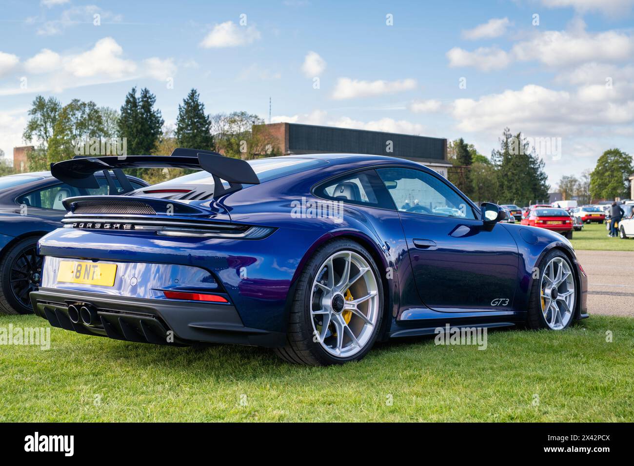 2024 Porsche 911 GT3 at Bicester Heritage Centre Sunday Scramble. Bicester, Oxfordshire, England Stock Photo