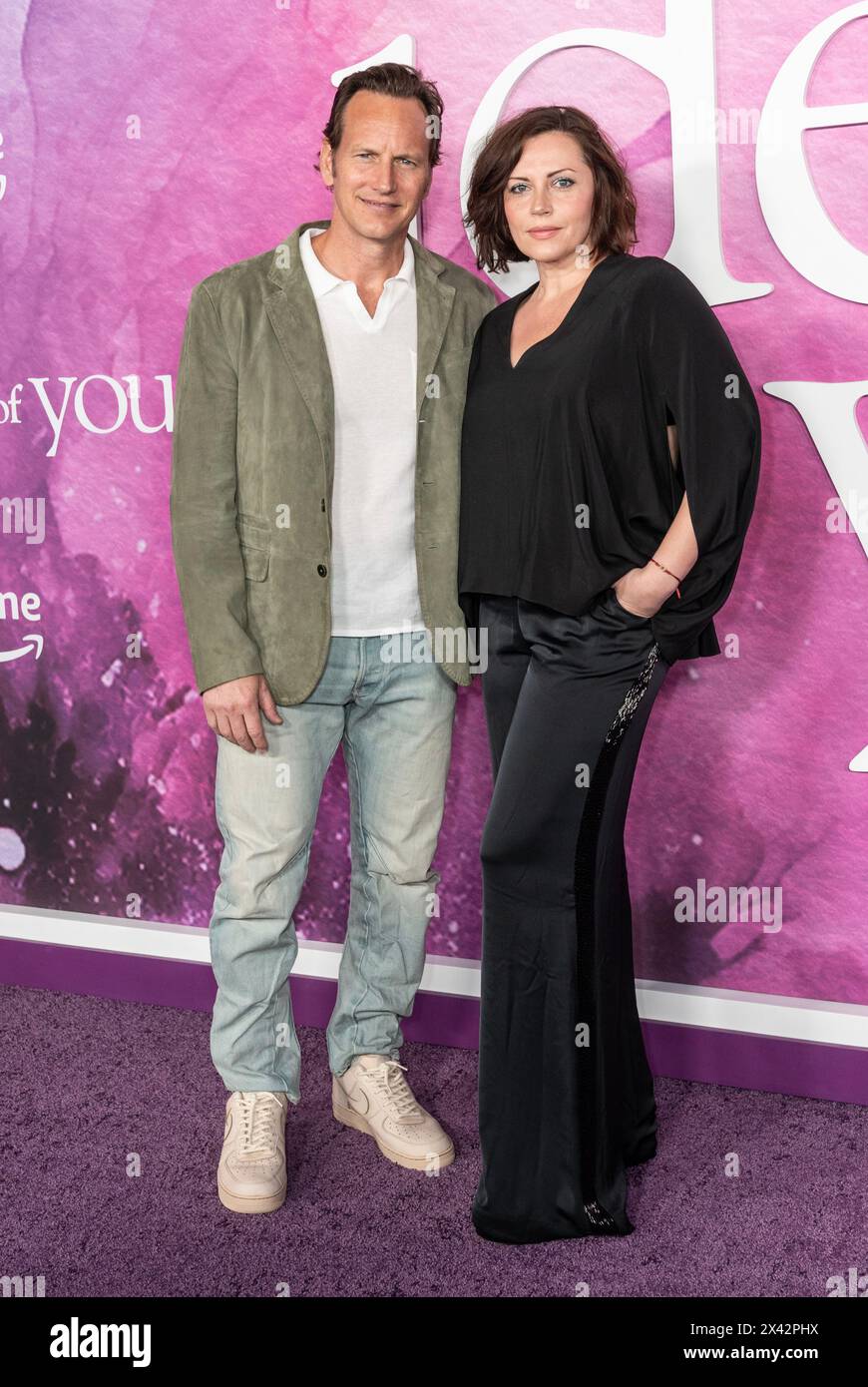 Patrick Wilson and Dagmara Dominczyk attend the Amazon MGM Studios 'The(01)