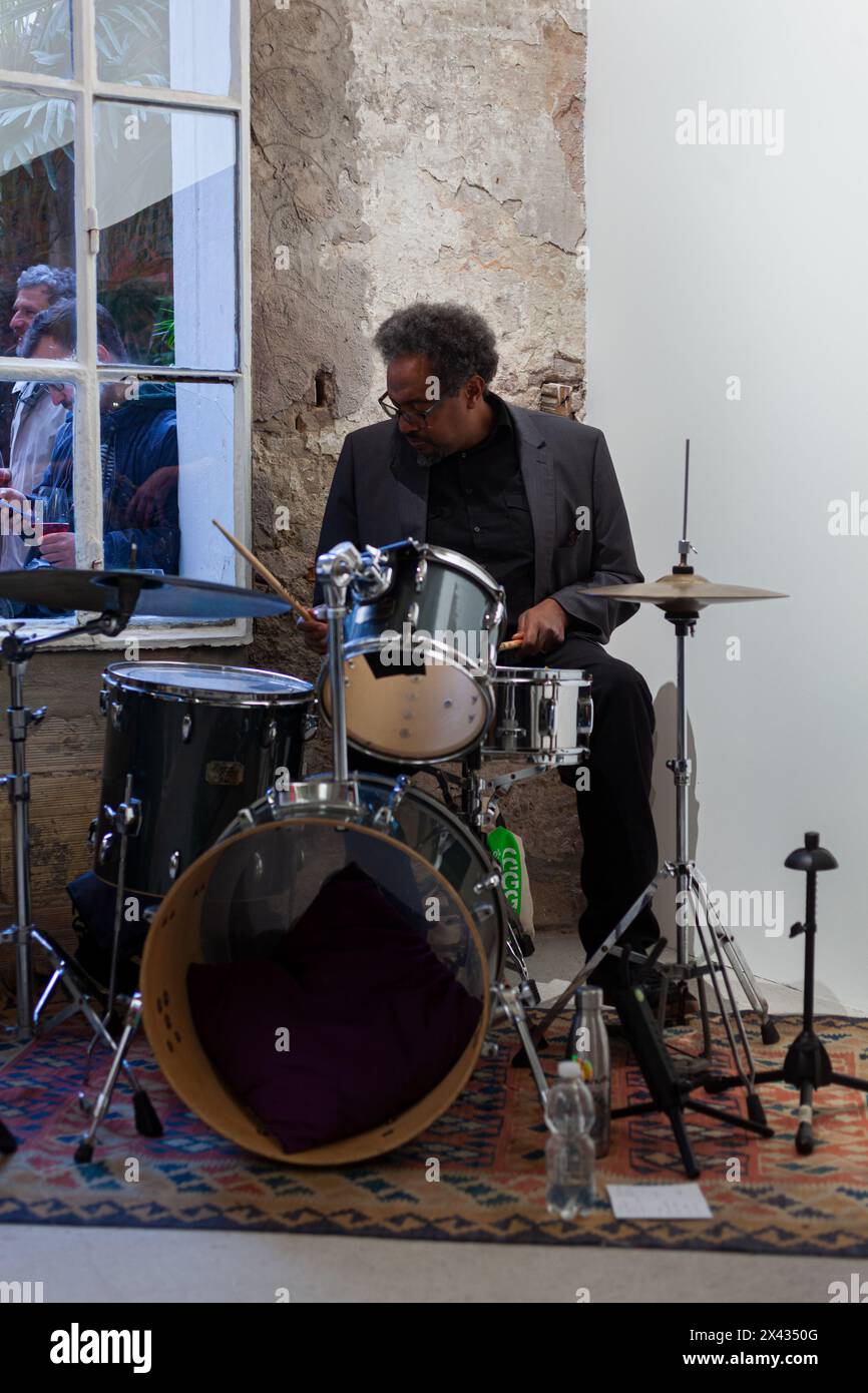 Venice, Italy April 17, 2024 Jazz concert inauguration of the