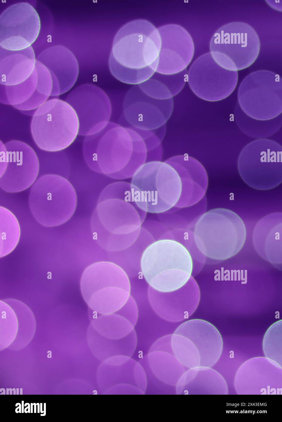 Vivid Gradient Purple Bokeh for Abstract Background Stock Photo