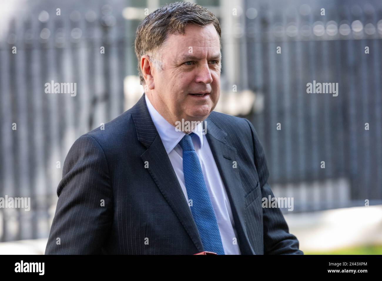 London, UK. 30th Apr, 2024. Mel Stride, Work and Pensions Secretary, at a cabinet meeting . Credit: Ian Davidson/Alamy Live News Stock Photo