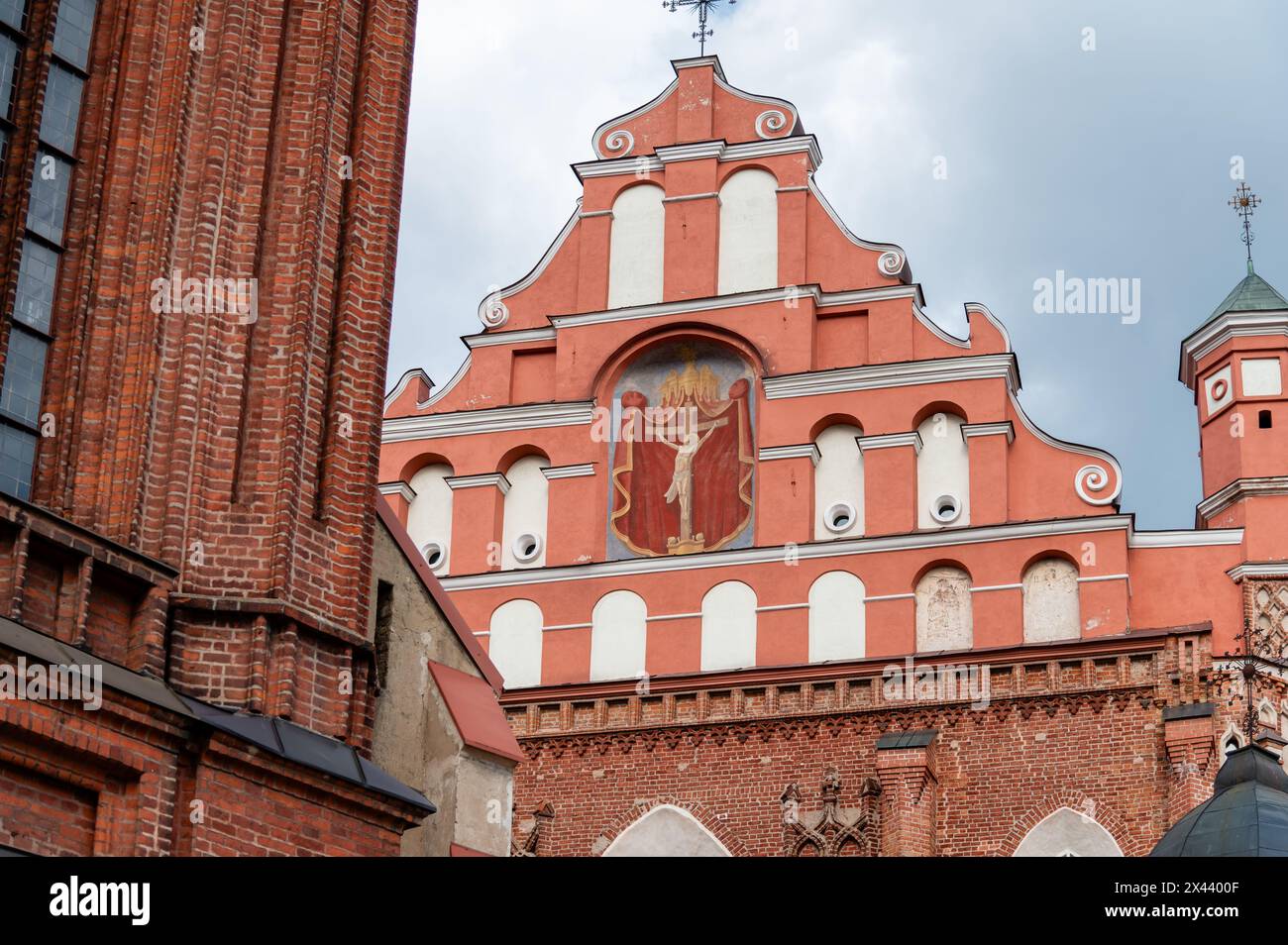 St. Anne's Church, Vilnius, Lithuania Stock Photo