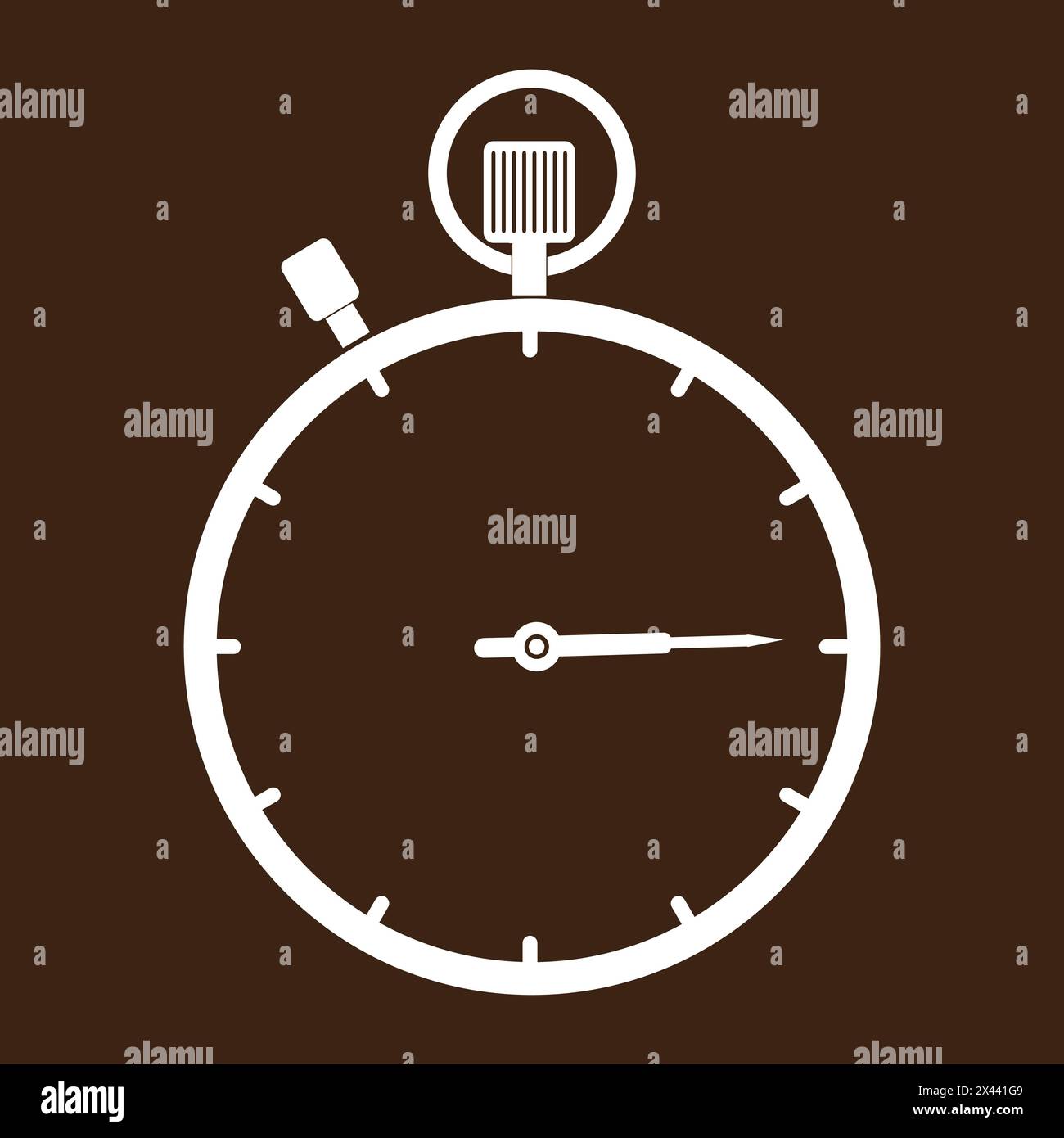 Stopwatch icon vector illustration symbol design Stock Vector Image ...